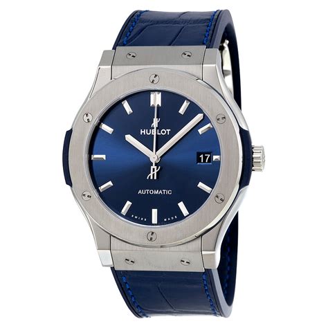 hublot classic fusion 511.nx.7170.lr|Classic Fusion Titanium Blue 45 mm .